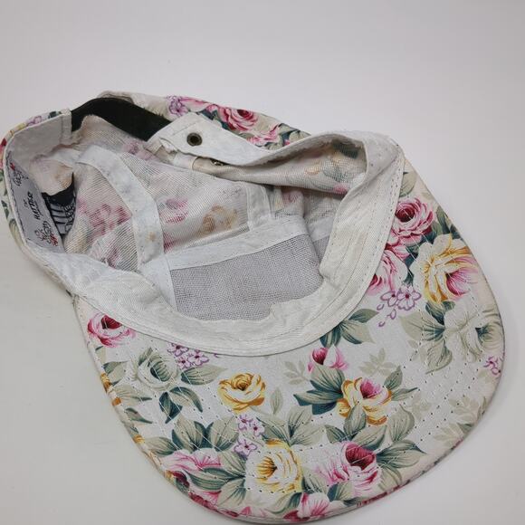 The Hatter Company 5 Panel Cap Multicolor One Size Adjustable Floral Cotton - Picture 7 of 9
